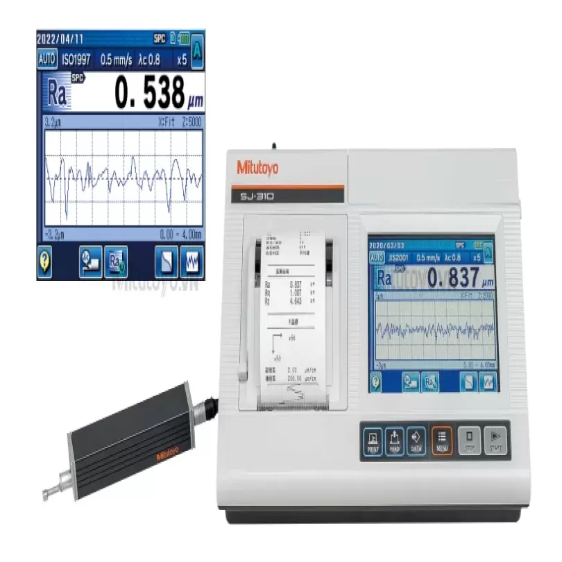 Roughness measuring machine